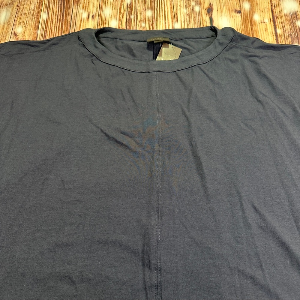 NWT J. Jill Wearever Collection Carbón Short Sleeve Women’s T-Shirt  Size Médium - Picture 12 of 12